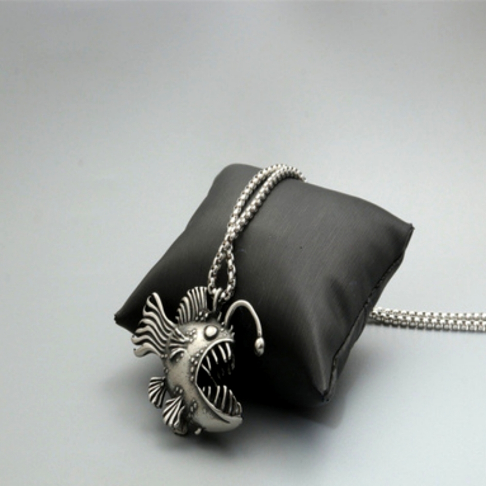 Punk Fish Necklace